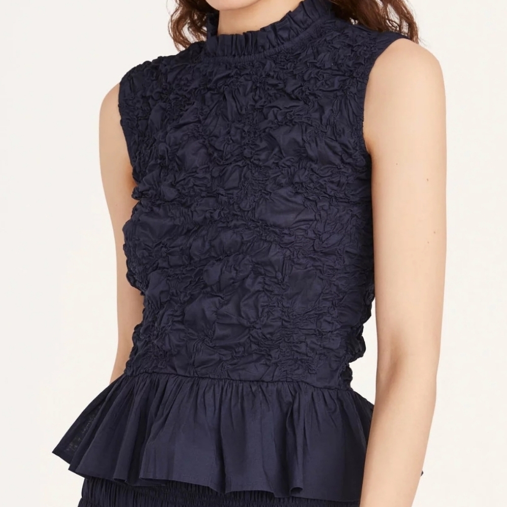 Merlette Loie Top Navy Size XXS